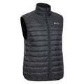 Black - Side - Mountain Warehouse Mens Featherweight II Gilet