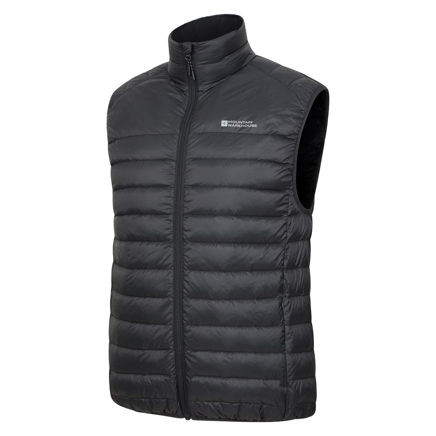 Black - Lifestyle - Mountain Warehouse Mens Featherweight II Gilet