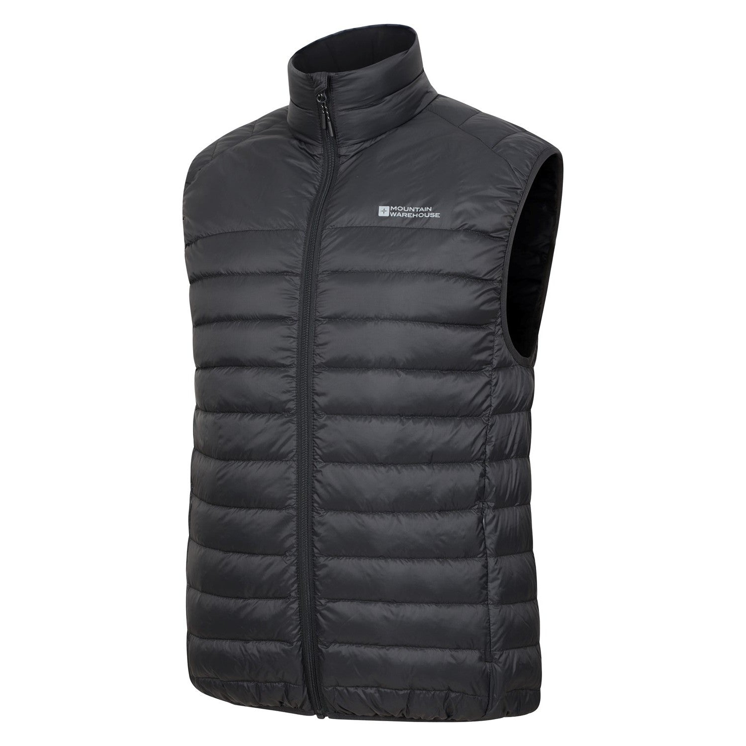 Black - Lifestyle - Mountain Warehouse Mens Featherweight II Gilet