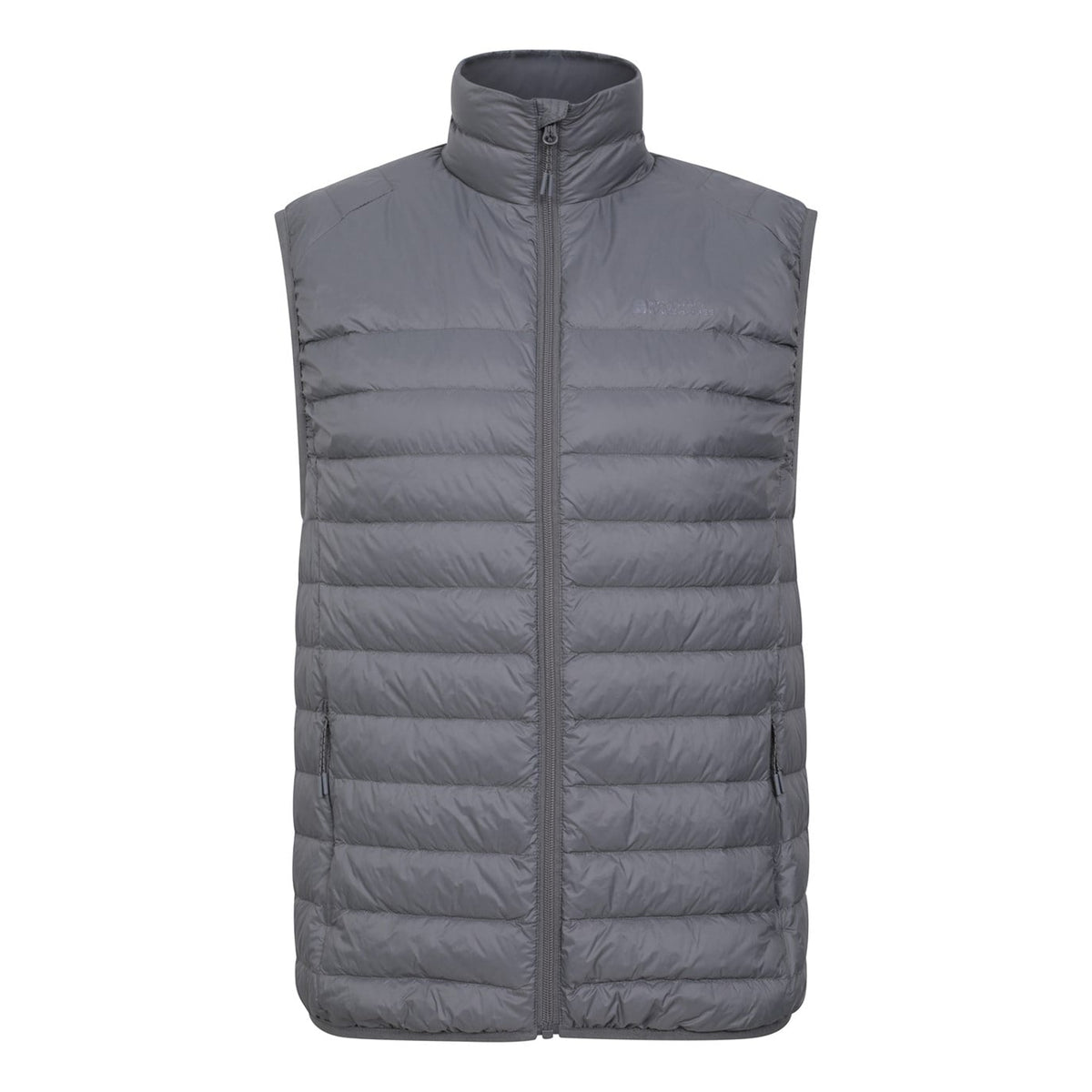 Grey - Front - Mountain Warehouse Mens Featherweight II Gilet