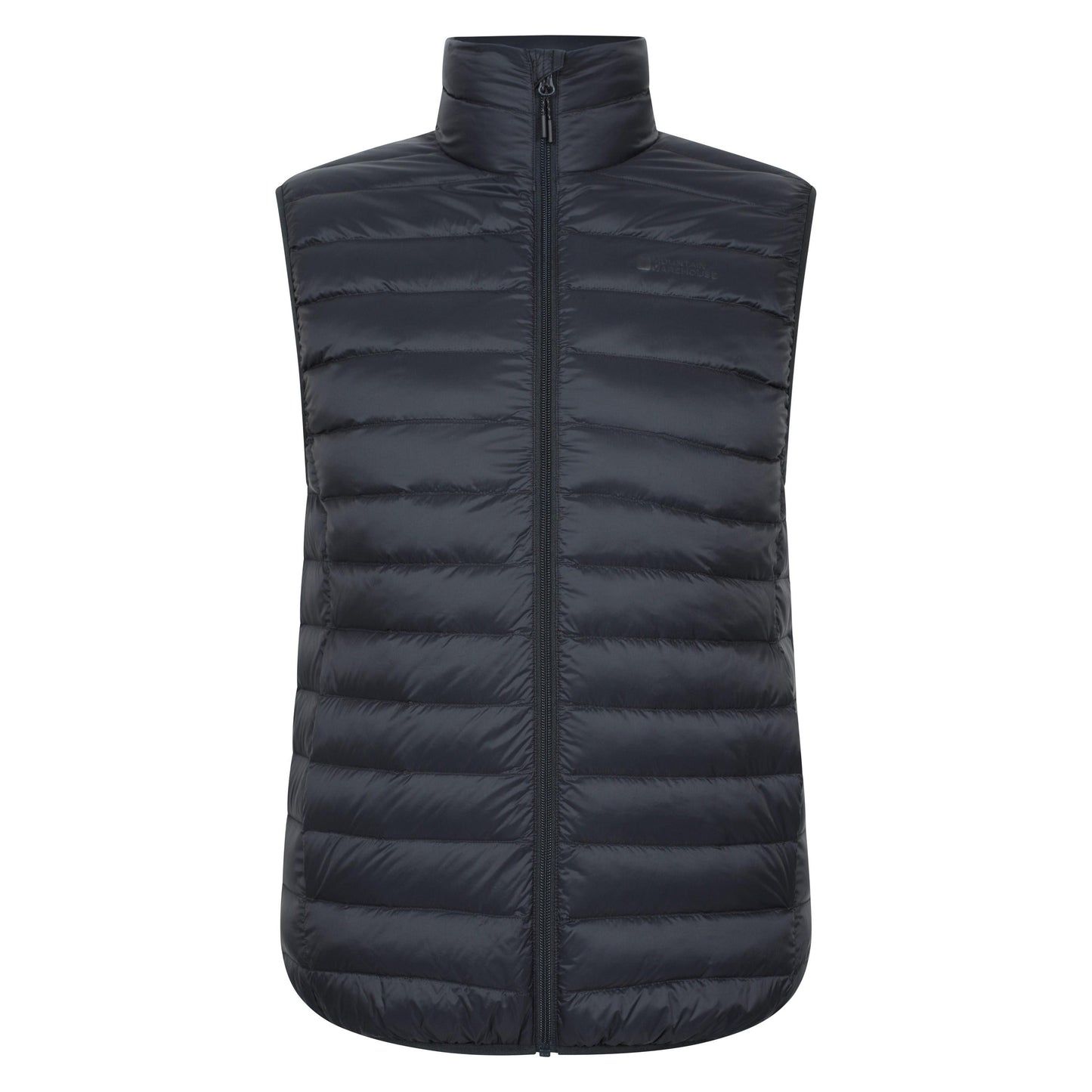 Jet Black - Front - Mountain Warehouse Mens Featherweight II Gilet