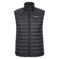 Black - Front - Mountain Warehouse Mens Featherweight II Gilet