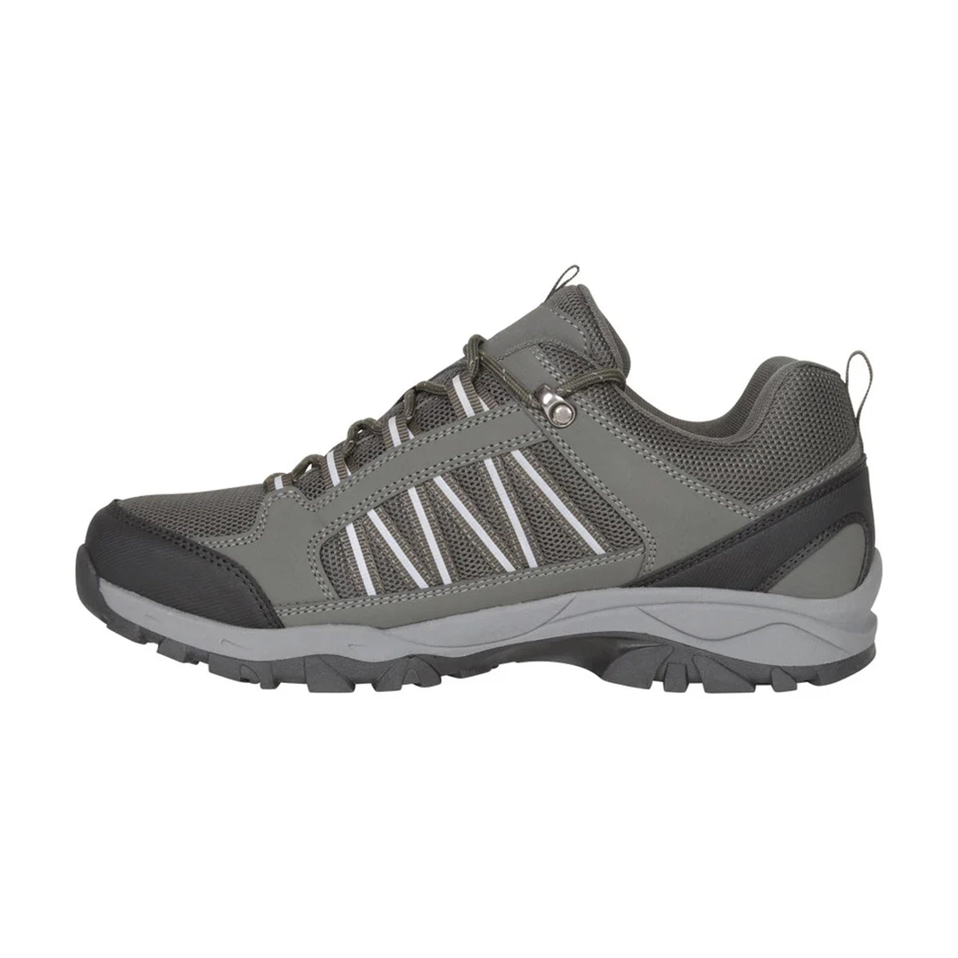 Khaki Green - Lifestyle - Mountain Warehouse Mens Path Waterproof Walking Shoes