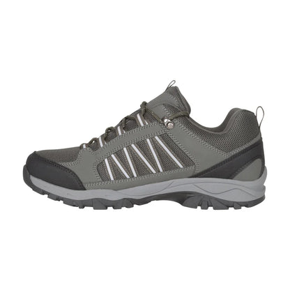 Khaki Green - Lifestyle - Mountain Warehouse Mens Path Waterproof Walking Shoes