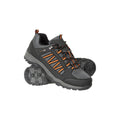 Black - Pack Shot - Mountain Warehouse Mens Path Waterproof Walking Shoes