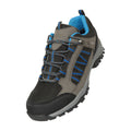 Grey - Front - Mountain Warehouse Mens Path Waterproof Walking Shoes