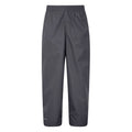 Black - Front - Mountain Warehouse Childrens-Kids Pakka Waterproof Over Trousers