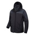 Grey - Back - Mountain Warehouse Mens Storm 3 in 1 Waterproof Jacket