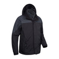Grey - Side - Mountain Warehouse Mens Storm 3 in 1 Waterproof Jacket