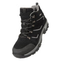 Black - Front - Mountain Warehouse Mens Voyage Suede Waterproof Boots