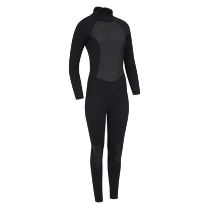 Black - Side - Mountain Warehouse Womens-Ladies Full Wetsuit