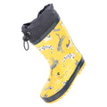 Yellow - Front - Mountain Warehouse Childrens-Kids II Patterned Winter Wellington Boots