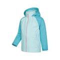 Pale Blue - Side - Mountain Warehouse Childrens-Kids Torrent II Waterproof Jacket