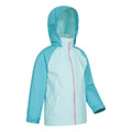 Pale Blue - Lifestyle - Mountain Warehouse Childrens-Kids Torrent II Waterproof Jacket