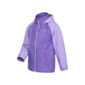 Lilac - Side - Mountain Warehouse Childrens-Kids Torrent II Waterproof Jacket