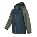 Dark Khaki - Side - Mountain Warehouse Childrens-Kids Torrent II Waterproof Jacket