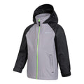 Light Grey - Lifestyle - Mountain Warehouse Childrens-Kids Torrent II Waterproof Jacket