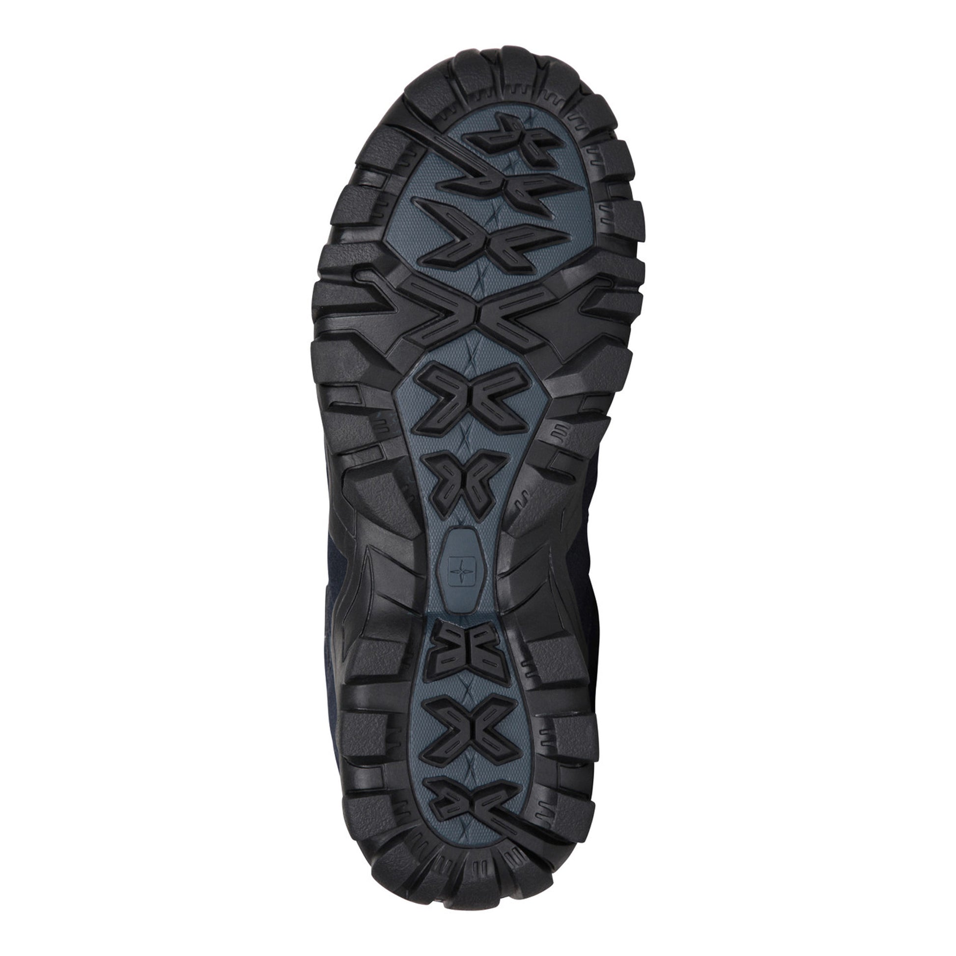 Dark Blue - Close up - Mountain Warehouse Womens-Ladies Belfour Suede Waterproof Walking Shoes