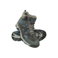 Grey - Close up - Mountain Warehouse Mens Rapid Suede Waterproof Boots