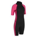 Black - Lifestyle - Mountain Warehouse Womens-Ladies Short Wetsuit