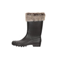 Beige - Lifestyle - Mountain Warehouse Womens-Ladies Faux Fur Lined Wellington Boots