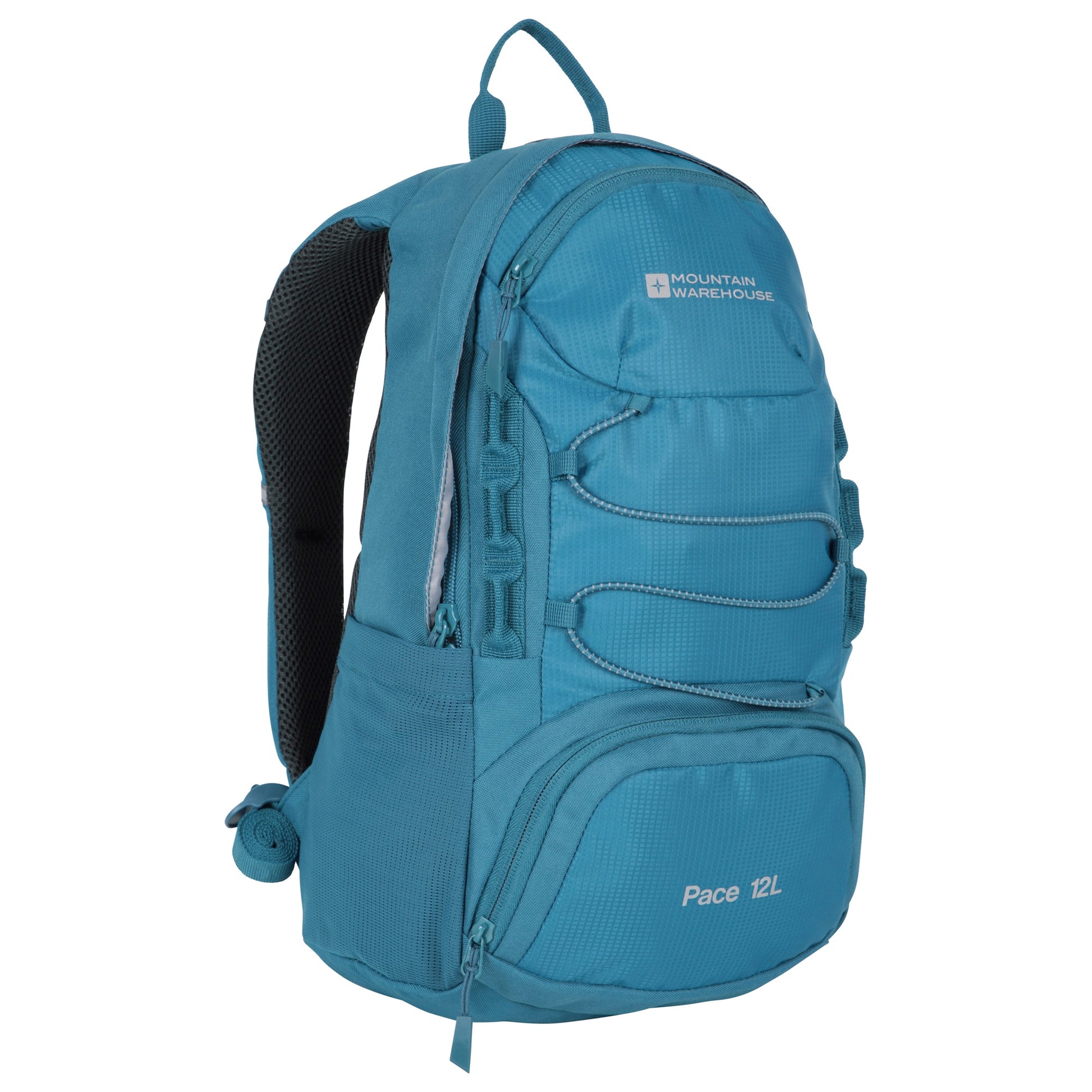 Teal - Side - Mountain Warehouse Pace 12L Backpack