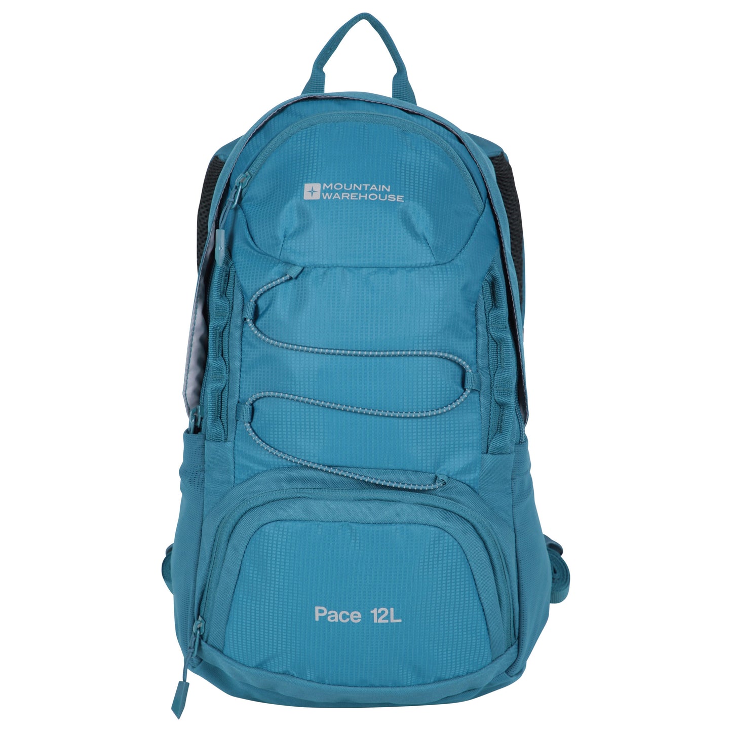 Teal - Front - Mountain Warehouse Pace 12L Backpack