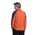 Orange - Side - Mountain Warehouse Mens Ashbourne Fleece Top