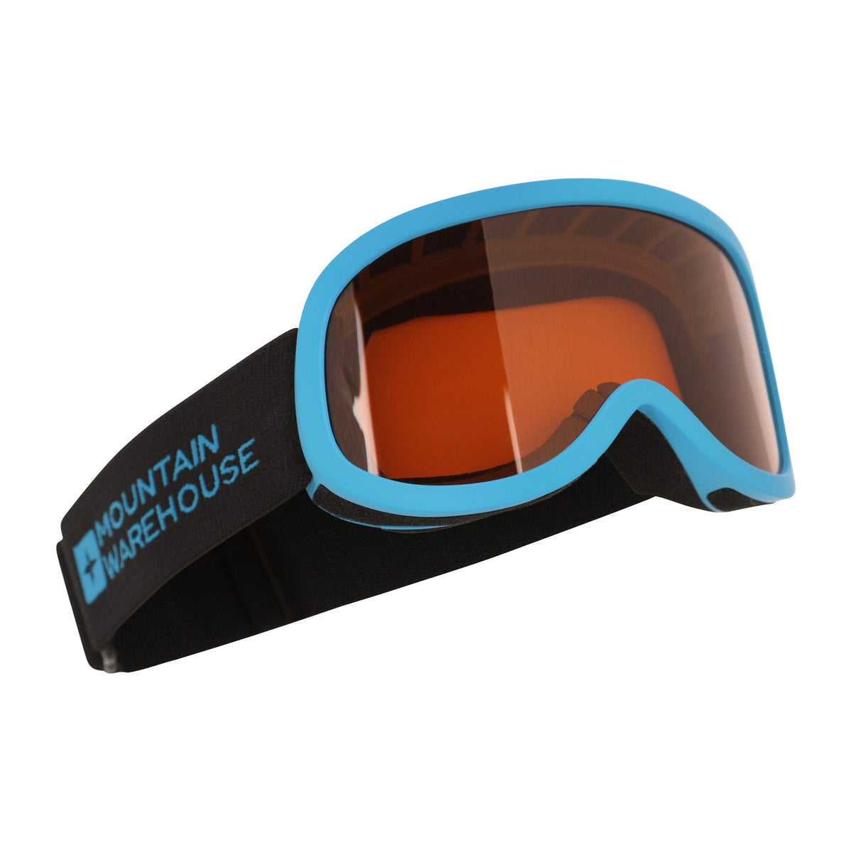 Blue - Front - Mountain Warehouse Childrens-Kids Ski Goggles