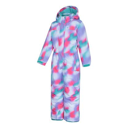 Bright Pink - Lifestyle - Mountain Warehouse Childrens-Kids All In One Cloud Snowsuit
