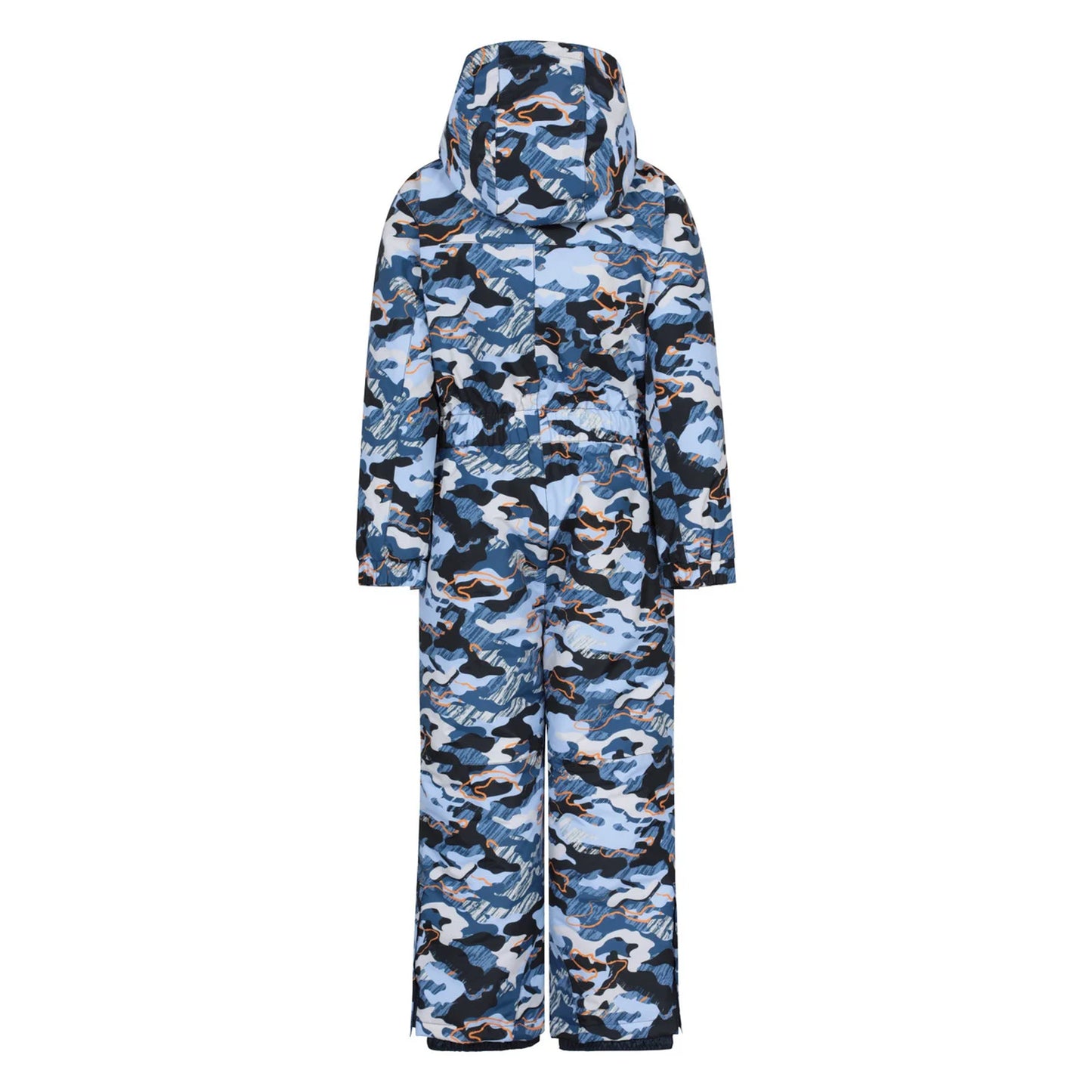 Pale Blue - Back - Mountain Warehouse Childrens-Kids All In One Cloud Snowsuit