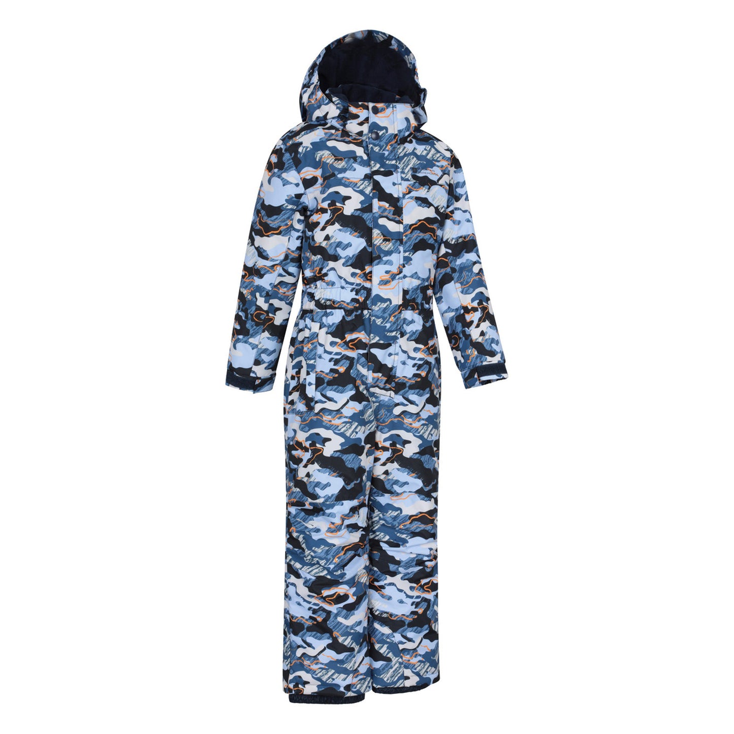 Pale Blue - Lifestyle - Mountain Warehouse Childrens-Kids All In One Cloud Snowsuit