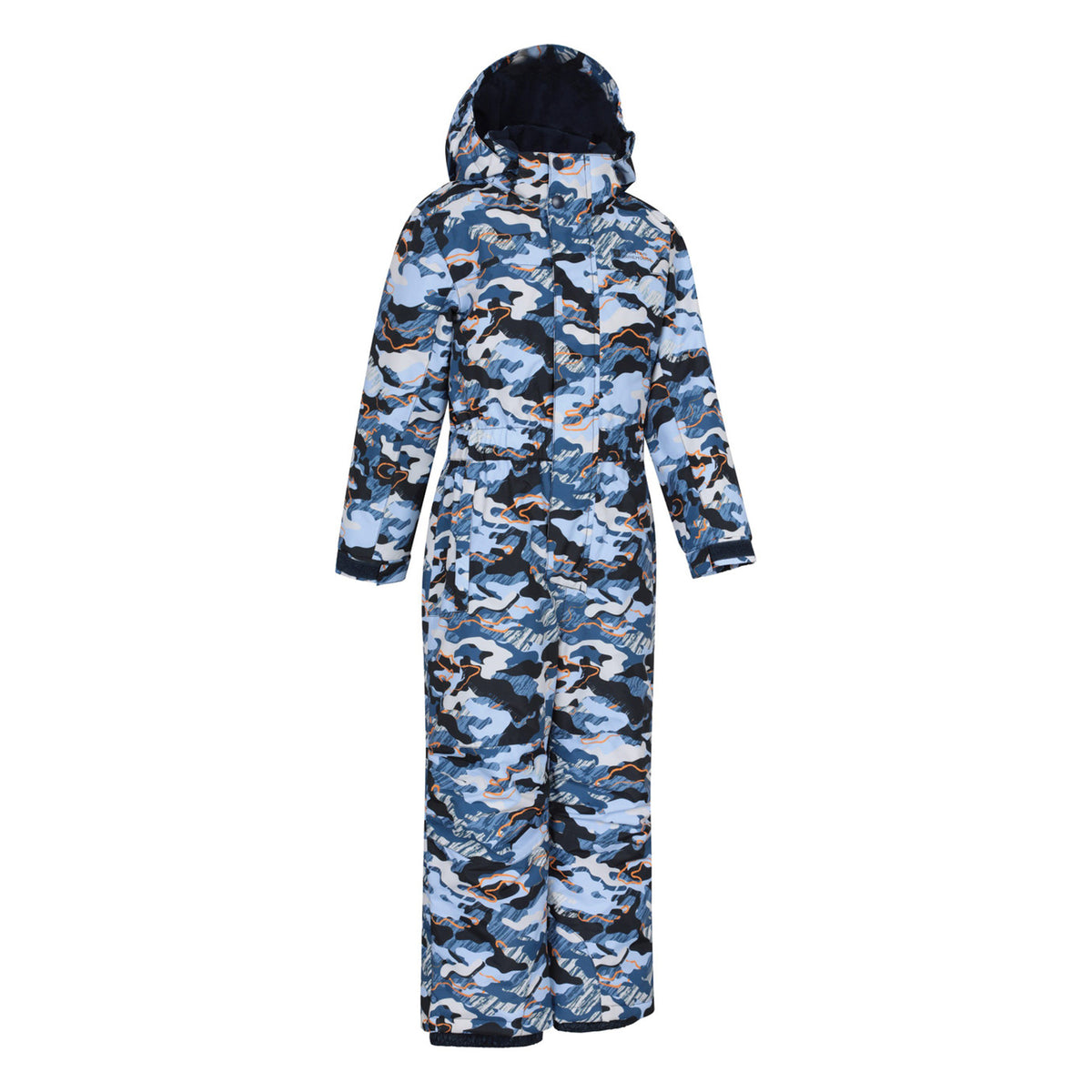 Pale Blue - Lifestyle - Mountain Warehouse Childrens-Kids All In One Cloud Snowsuit