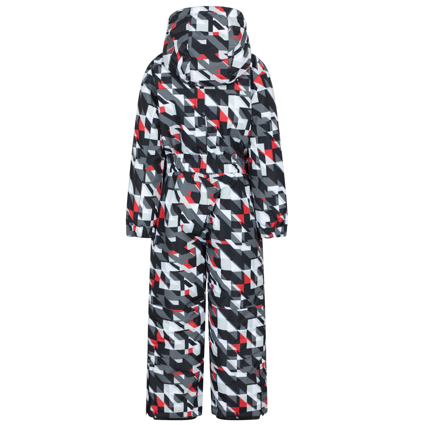 Grey - Back - Mountain Warehouse Childrens-Kids All In One Cloud Snowsuit