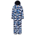Blue - Front - Mountain Warehouse Childrens-Kids All In One Cloud Snowsuit