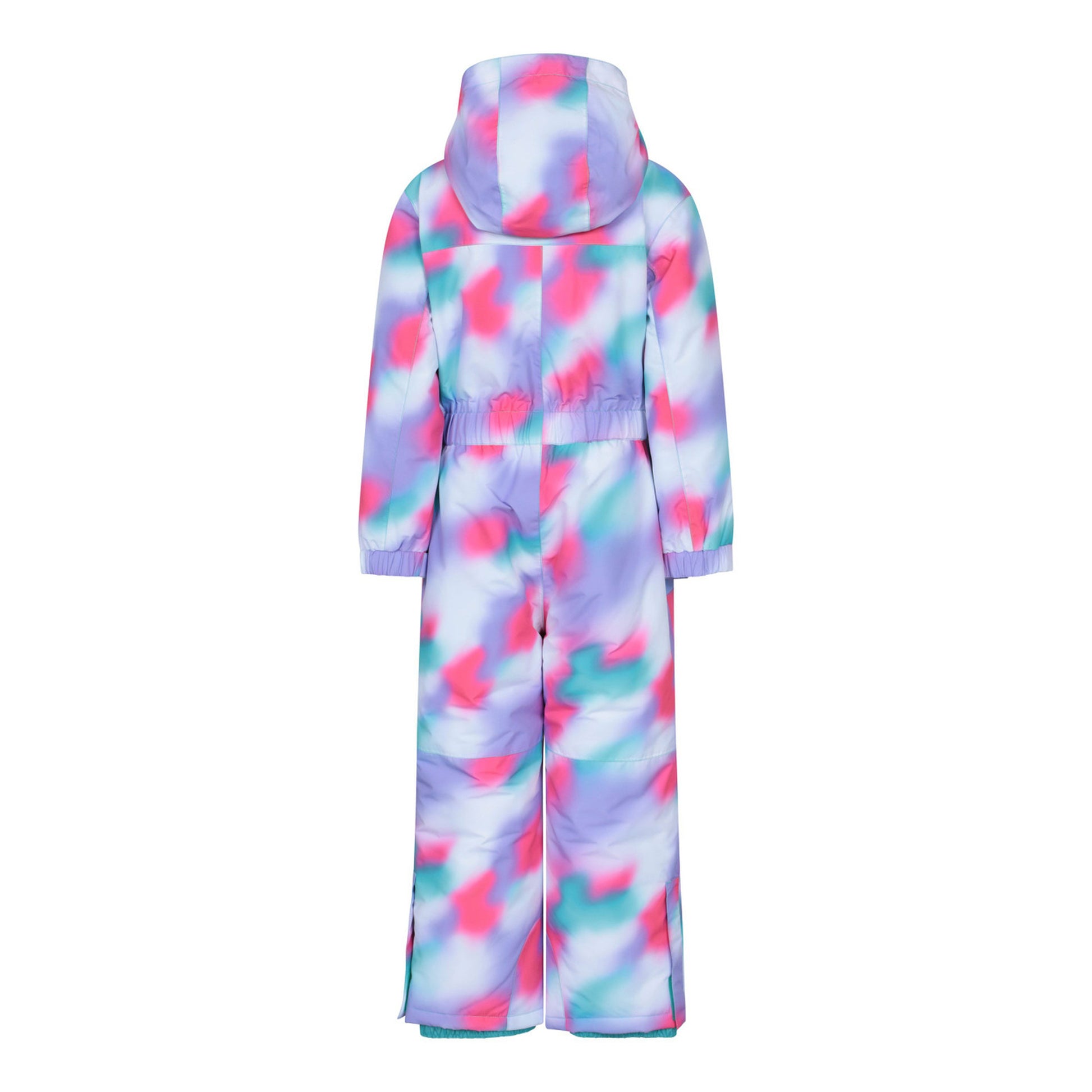 Bright Pink - Back - Mountain Warehouse Childrens-Kids All In One Cloud Snowsuit
