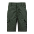 Khaki Green - Front - Mountain Warehouse Childrens-Kids Cargo Shorts