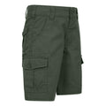 Khaki Green - Lifestyle - Mountain Warehouse Childrens-Kids Cargo Shorts
