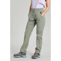 Green - Front - Mountain Warehouse Womens-Ladies Explorer Zip-Off Hiking Trousers