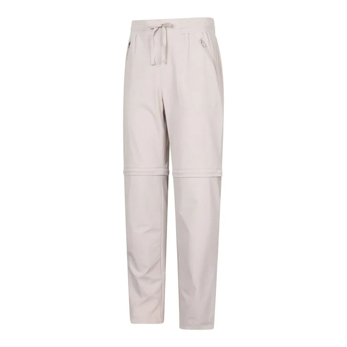 Beige - Lifestyle - Mountain Warehouse Womens-Ladies Explorer Zip-Off Hiking Trousers
