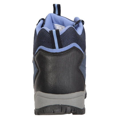 Navy - Back - Mountain Warehouse Womens-Ladies Adventurer Waterproof Walking Boots