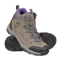 Dark Grey - Close up - Mountain Warehouse Womens-Ladies Adventurer Waterproof Walking Boots