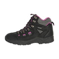 Black - Pack Shot - Mountain Warehouse Womens-Ladies Adventurer Waterproof Walking Boots