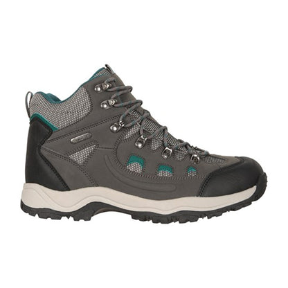 Dark Grey - Back - Mountain Warehouse Womens-Ladies Adventurer Waterproof Walking Boots