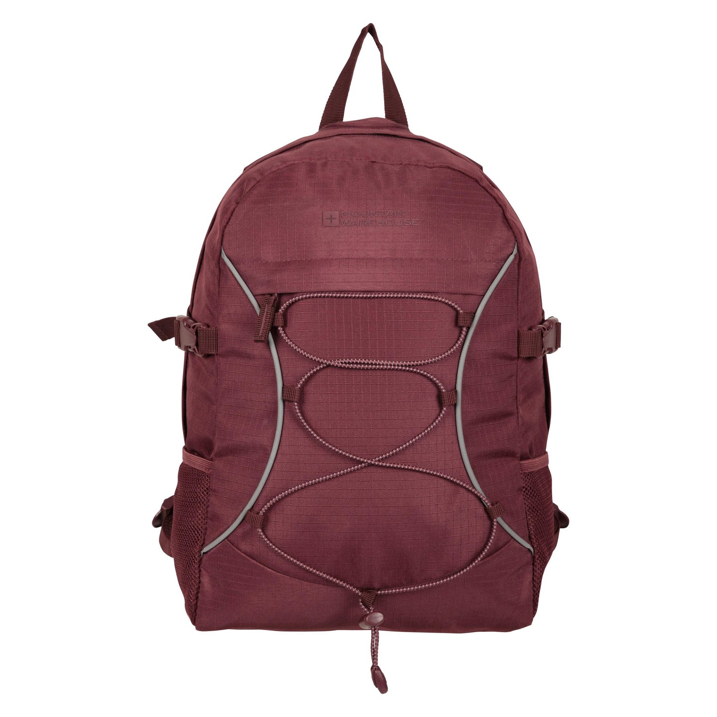 Burgundy - Front - Mountain Warehouse Bolt 18L Backpack