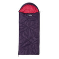 Purple - Side - Mountain Warehouse Childrens-Kids Summit Mini Sleeping Bag