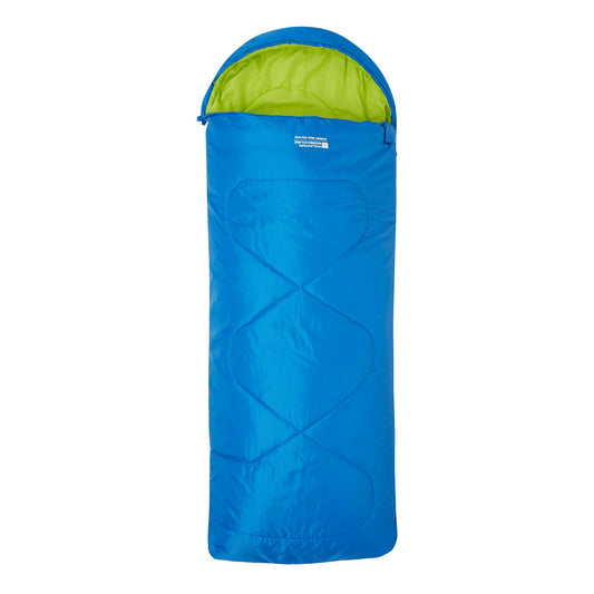 Blue - Front - Mountain Warehouse Childrens-Kids Summit Mini Sleeping Bag