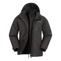 Black - Lifestyle - Mountain Warehouse Mens Fell II 3 in 1 Jacket