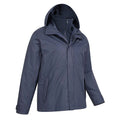 Navy - Back - Mountain Warehouse Mens Fell II 3 in 1 Jacket