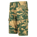 Light Beige-Green - Lifestyle - Mountain Warehouse Childrens-Kids Camo Cargo Shorts